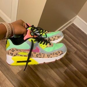 Nike Air Max 90 LX 90s Dancefloor Green&Cheetah